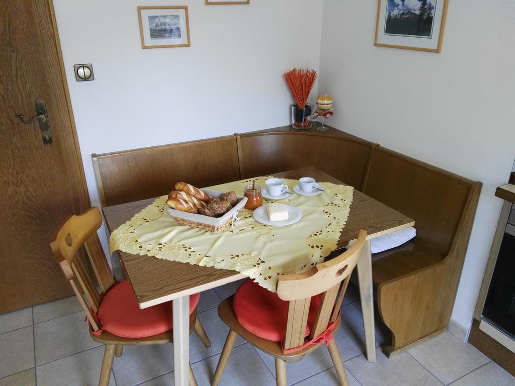 Ferienwohnung Haus Kohler Bernhard Welschnofen Exterior foto